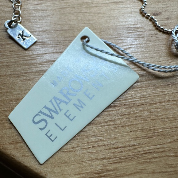 Swarovski crystal heart pendant in Sterling Silver NEW - Picture 4 of 8